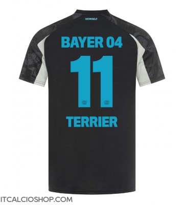 Bayer Leverkusen Martin Terrier #11 Terza Maglia 2024-25 Manica Corta